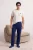 TRENDYOL MAN Heren Ecru Met slogan Lang, Regular fit Pyjama- Sets