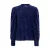 Shoeby imitatiebont longsleeve – donkerblauw