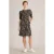 White Stuff Olivia Jersey Dress Black Print
