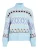 VILA Trui ‘VILaena’  blauw / lichtblauw / zwart / wit
