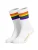 PIPPO Amsterdam Sportsokken ‘Pride’  wit