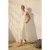 TRENDYOLMİLLA Dames Wit Effen Midi Mouwloos Casual A-lijn Jurken