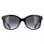 Ralph by Ralph Lauren RA5191 5001T3 glanzend zwart en havana grijs gradiënt gepolariseerde zonnebril