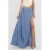 Maxi Splitrok aan de zijkant dames Goddiva