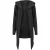 Urban Classics Heren lang vest met open rand