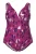 Ulla Popken Badpak  lila / aubergine