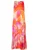 Ana Alcazar Zomerjurk ‘Zawa’  beige / oranje / pink / rood