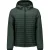 No Excess Jacket Short Fit Hooded Padded Dark Steel