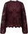 RINOPELLE Blouse Jaike Long balloon Sleeve Bordeaux dames