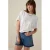 Sissy-Boy top met linnen wit