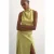 TOPSHOP maxi jurk limegroen