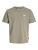 Jack & Jones Junior Shirt  kaki / wit