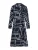 TOMMY HILFIGER Blousejurk  donkerblauw / offwhite