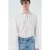 Heren Katoenen Poplin Strikblouse