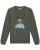 Watapparel Sweatshirt ‘ Hirsch ‘  kaki / gemengde kleuren