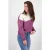 RAIZZED Nadia Long Sleeve Aubergine Red