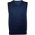 SOLS Unisex Heren Mouwloze V Hals Trui Vest (Marine)