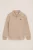 WE Fashion – Jongens polo met embroidery – Regular fit – Greige – Katoen –