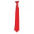 Premier Kleuren Heren Satin Clip Tie (Rood)