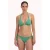 Cyell voorgevormde triangel bikinitop Green Oasis groen