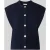 FREE/QUENT Mouwloos vest van wol met knoopsluiting