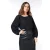 EsQualo Blouse R-neck Black