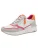 MARCO TOZZI Sneakers laag  grijs / oranje / pink / wit