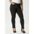 Zhenzi skinny fit broek Twist zwart