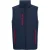Regatta Heren Gilet met volledige rits (Marine/Klassiek Rood)