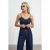 Slim Fit Mouwloze V-hals Camisole Blouse