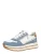MUSTANG Sneakers laag  lichtblauw / bruin / wit