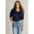 Ivy Beau blousetop – donkerblauw