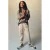 Mango Kids joggingbroek – beige