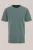 Fundamentals – Heren regular fit T-shirt met embroidery – Regular fit – Donkergroen – Katoen –