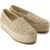 Toms 10021921 valencia basket weave champagne