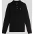 Lyle & Scott Jongens Poloshirt met Lange Mouwen van Katoen – Zwart