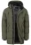 INDICODE JEANS Winterjas ‘INBoulton’  donkergroen