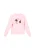 MYMO Sweatshirt ‘Pop’  bruin / rosa / rood / wit