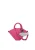 BUFFALO Handtas ‘Sculpt’  lichtgrijs / pink / zwart / wit