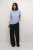 Blouse met korte mouwen Regular fit Ultramatine/Feather Gray Dot