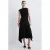Mango midi jurk zwart