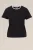 WE Fashion – Dames T-shirt – Zwart – Katoen –