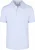 Profuomo Piqué Poloshirt Melange Lichtblauw