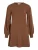VILA Gebreide jurk ‘VIRicky’  bruin