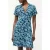 French Connection Benedetta Flippy Dress Midnight Blue Mlt