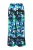 Ulla Popken Broek  blauw / groen / zwart / wit