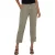 Utility Crop Cargo Cinched Leg Pewter Green jeans