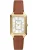 FOSSIL Analoog horloge ‘Raquel’  bruin / goud