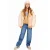 Retour Jeans gewatteerde teddy winterjas – beige