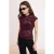 TRENDYOLMİLLA Dames Bordeaux Bloemen Lang Getailleerd Blouses